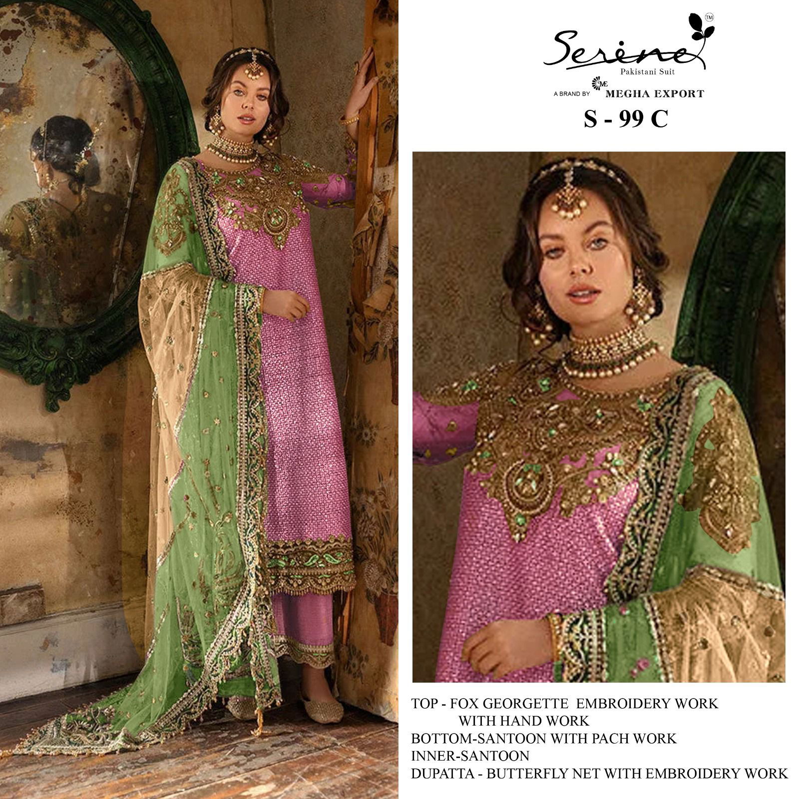 S 99 A To D By Serine Pakistani Suits Catalog